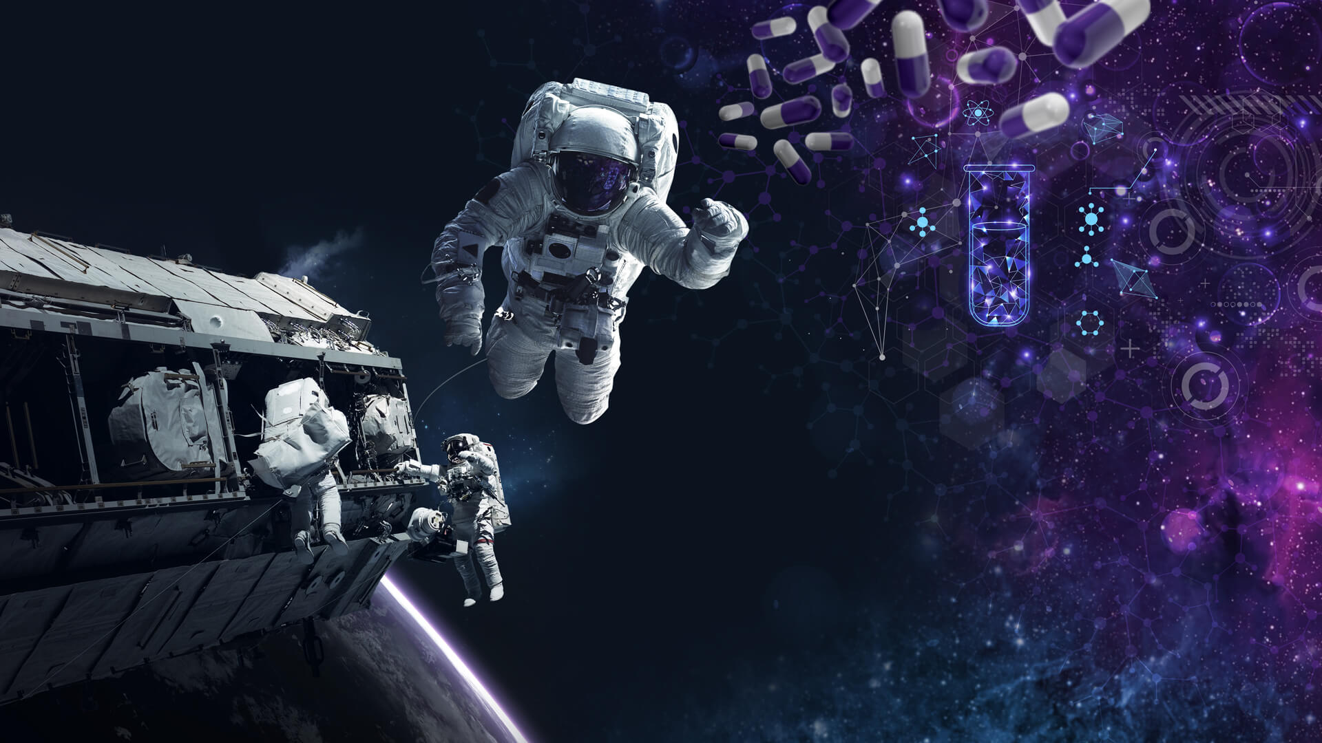 Homepage Drug Discovery in Space